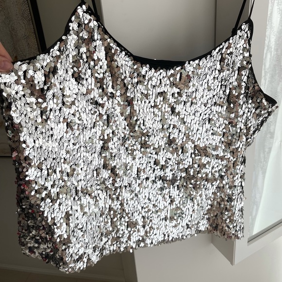 Sparkly designer tank top - Picture 1 of 2